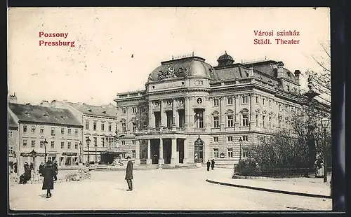 AK Pressburg, Städtisches Theater