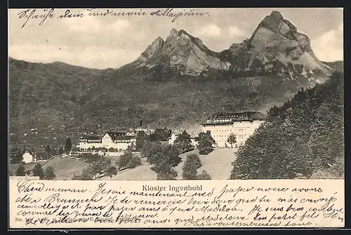 AK Ingenbohl, Blick auf das Kloster