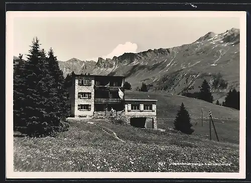 AK Lenzerheide, Blick auf die Jugendherberge