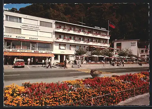 AK Vaduz, Hotel Engel und Burg Cafe