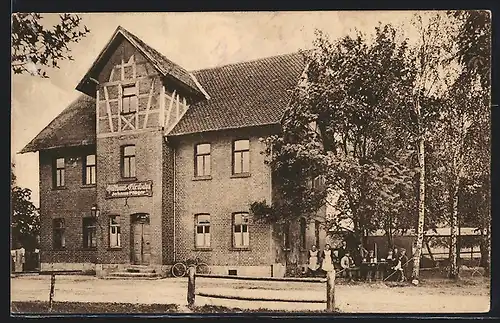 AK Ottenhofen, Gasthaus zur Eisenbahn