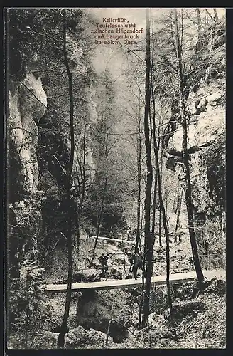 AK Hägendorf, Kellerflüh Teufelsschlucht