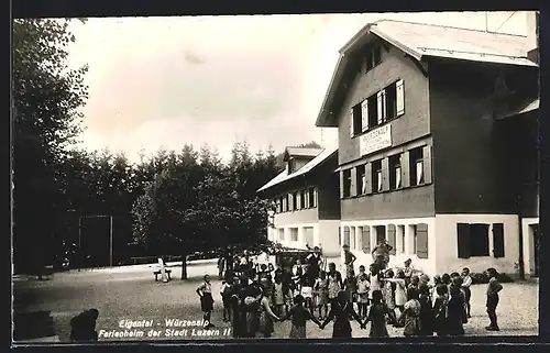 AK Eigental /Würzenalp, Ferienheim der Stadt Luzern