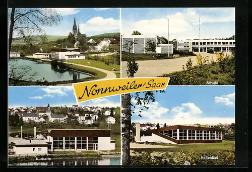 AK Nonnweiler, Hallenbad, Kurhalle, Schule