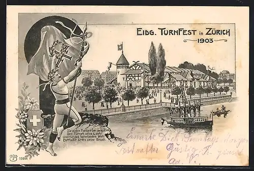 Lithographie Zürich, Eidg. Turnfest 1903