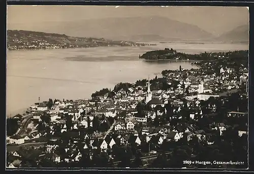 AK Horgen, Gesamtansicht am See