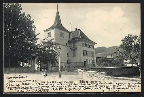 AK Billens /Moudon, Les Chateaux Vaudois