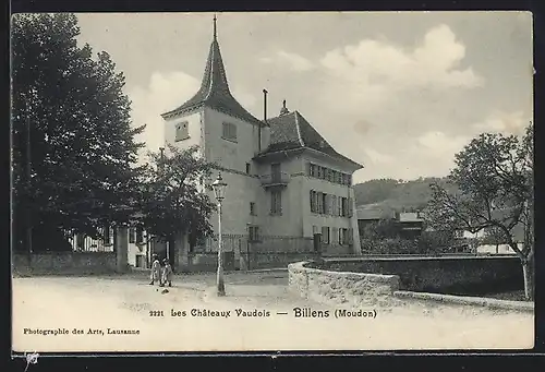 AK Billens /Moudon, Les Chateaux Vaudois