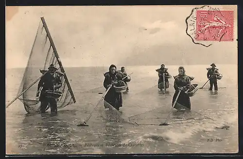 AK Dunkerque, Pêcheurs et Pêcheuses de Crevettes