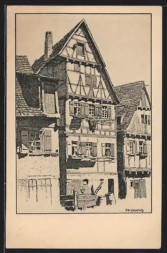 Künstler-AK Tübingen, Stiefelhof