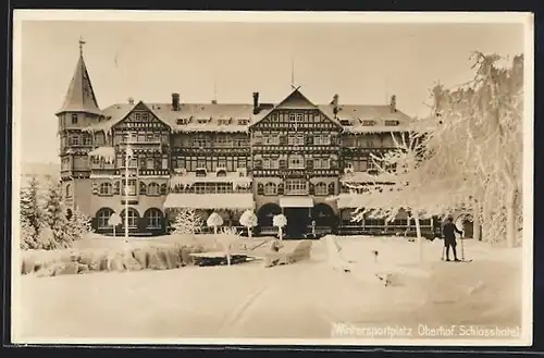 AK Oberhof / Thür., Schlosshotel