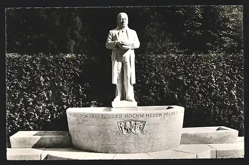 AK Escholzmatt, Dekan Stalder Denkmal, Einweihung am 28.09.1947