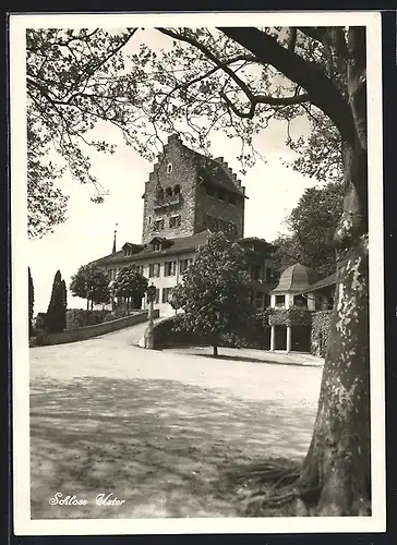 AK Uster, Schloss Uster, von der Strasse gesehen