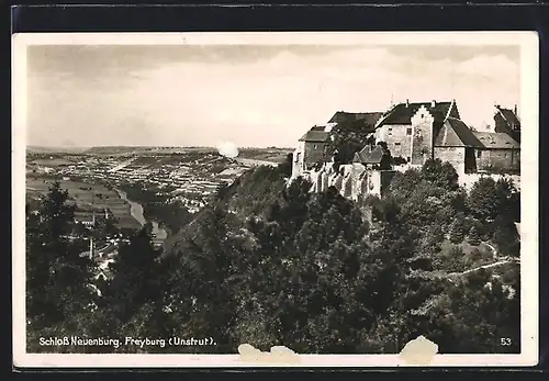 AK Freyburg (Unstrut), Schloss Neuenburg auf Berg