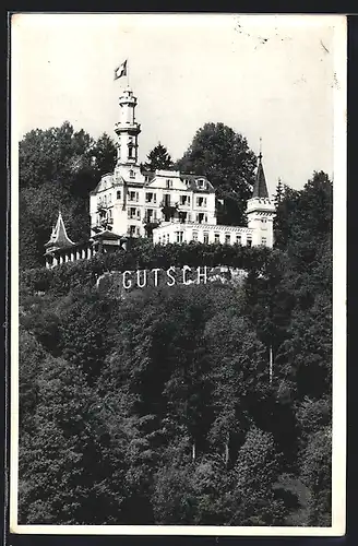 AK Lucerne, Hotel- und Terrassen-Restauratn Gütsch