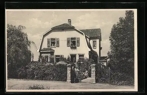 AK Bad Liebenstein i. Thür. Wald, Hotel Haus an der Wahl