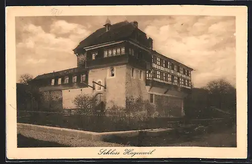 AK Amriswil, Blick auf Schloss Hagenwil