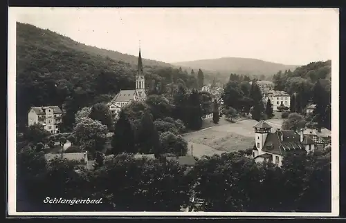 AK Schlangenbad, Ortsansicht