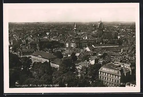 AK Hannover, Blick zur Marktkirche
