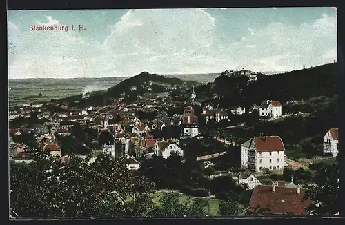 AK Blankenburg / Harz, Gesamtansicht