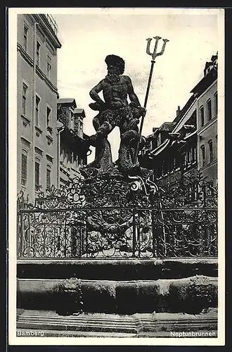 AK Bamberg, Neptunbrunnen