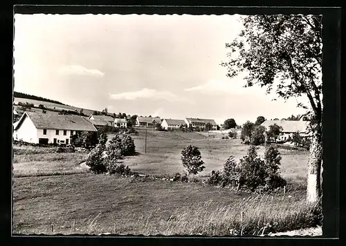 AK Wolpadingen (Hochschwarzwald), Ortsansicht aus der Ferne