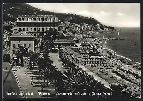 AK Varazze, Riviera dei Fiori, Incantevole spiaggia e Grand Hotel