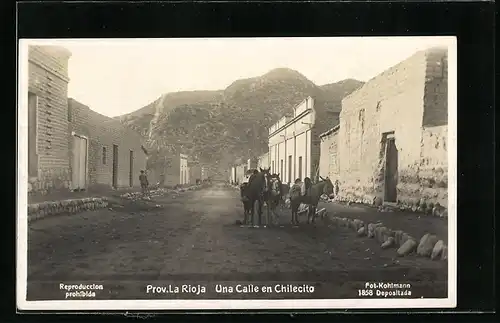 AK Chilecito, Prov. La Rioja, Una Calle en Chilecito