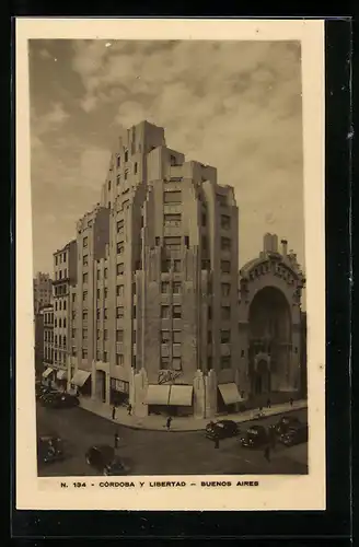 AK Buenos Aires, Cordoba y Libertad, Synagoge