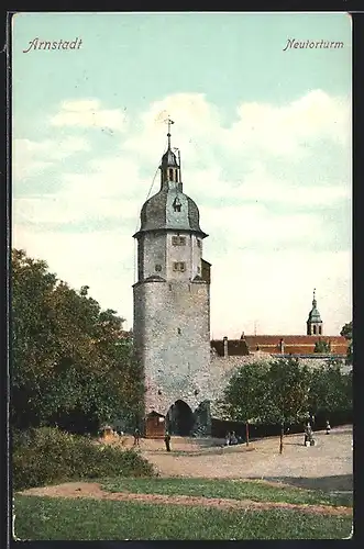 AK Arnstadt, Ansicht Neutorturm