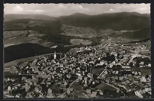 AK Winterberg /Hochsauerland, Teilansicht mit Kirche