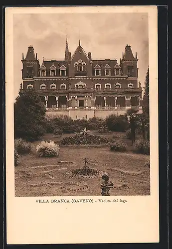 AK Baveno, Veduta dal lago, Villa Branca