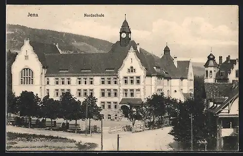 AK Jena, Strassenpartie an der Nordschule