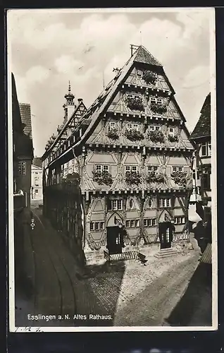 AK Esslingen a. N., Altes Rathaus