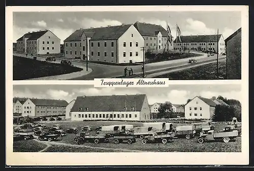 AK Altneuhaus, Truppenlager