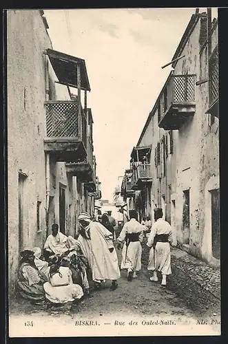 AK Biskra, Rue des Ouled-Nails