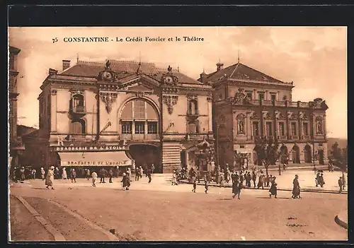 AK Constantine, le Credit Foncier et le Theatre