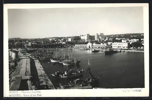 AK Rhodes, View of the Port