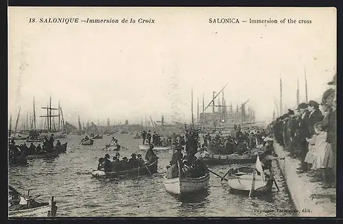 AK Salonique, Immersion de la Croix, Hafen