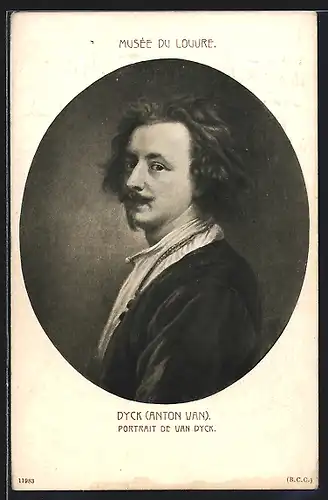 Künstler-AK Portrait de Van Dyck, Maler
