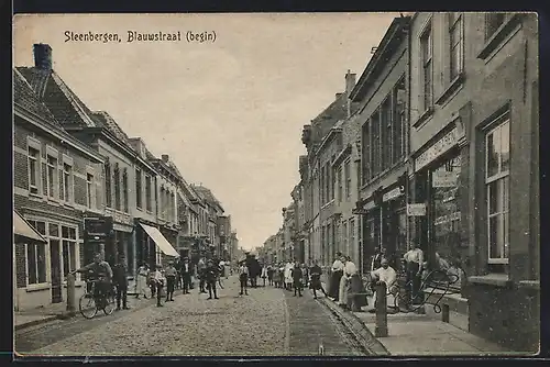 AK Steenbergen, Blauwstraat, begin