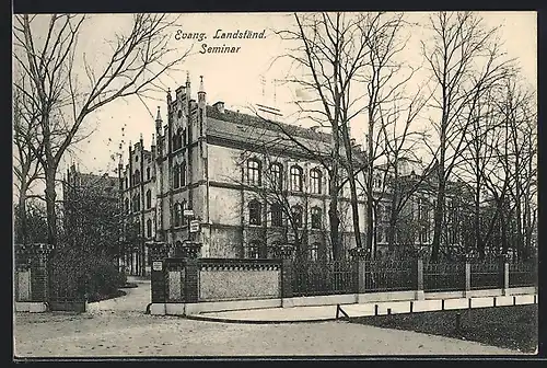 AK Bautzen, Evang. Landständ. Seminar