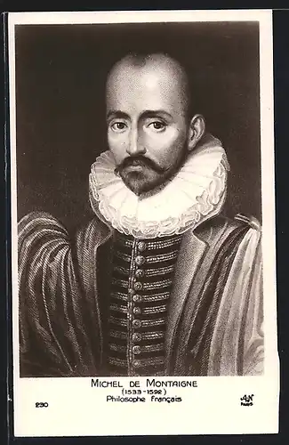 AK Michel de Montaigne, 1533-1592, Philosophe francais