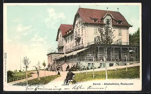 AK Zürich, Alkoholfreies Restaurant auf dem Zürichberg