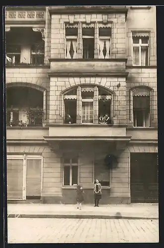 Foto-AK Berlin-Schöneberg, In der Aposto-Paulus-Strasse 1