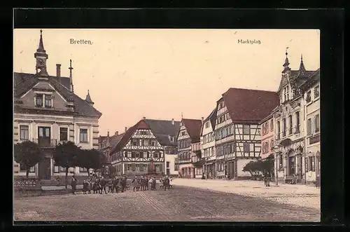 AK Bretten, Marktplatz