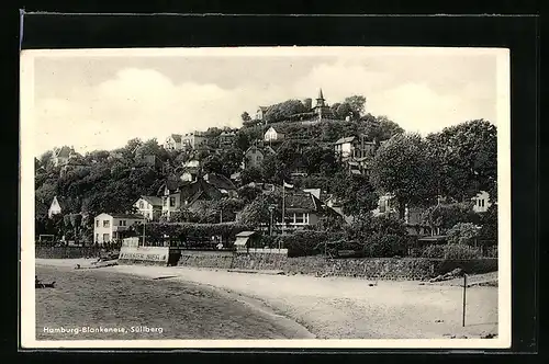 AK Hamburg-Blankenese, Süllberg-Panorama