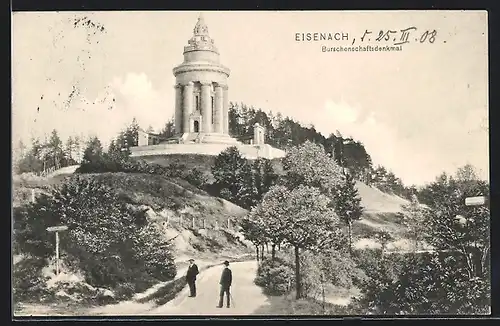 AK Eisenach, Burschenschaftsdenkmal