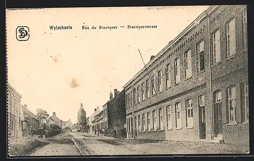 AK Wytschate, Blick in die Staenyzerstrasse