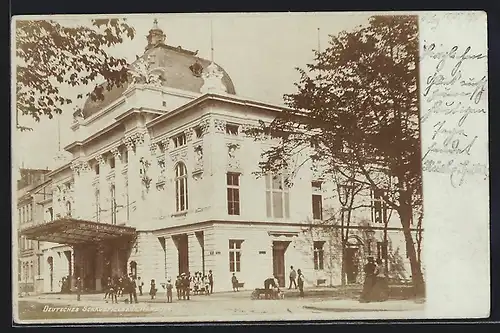 Foto-AK Hamburg-St.Georg, Schauspielhaus, Aussenansicht